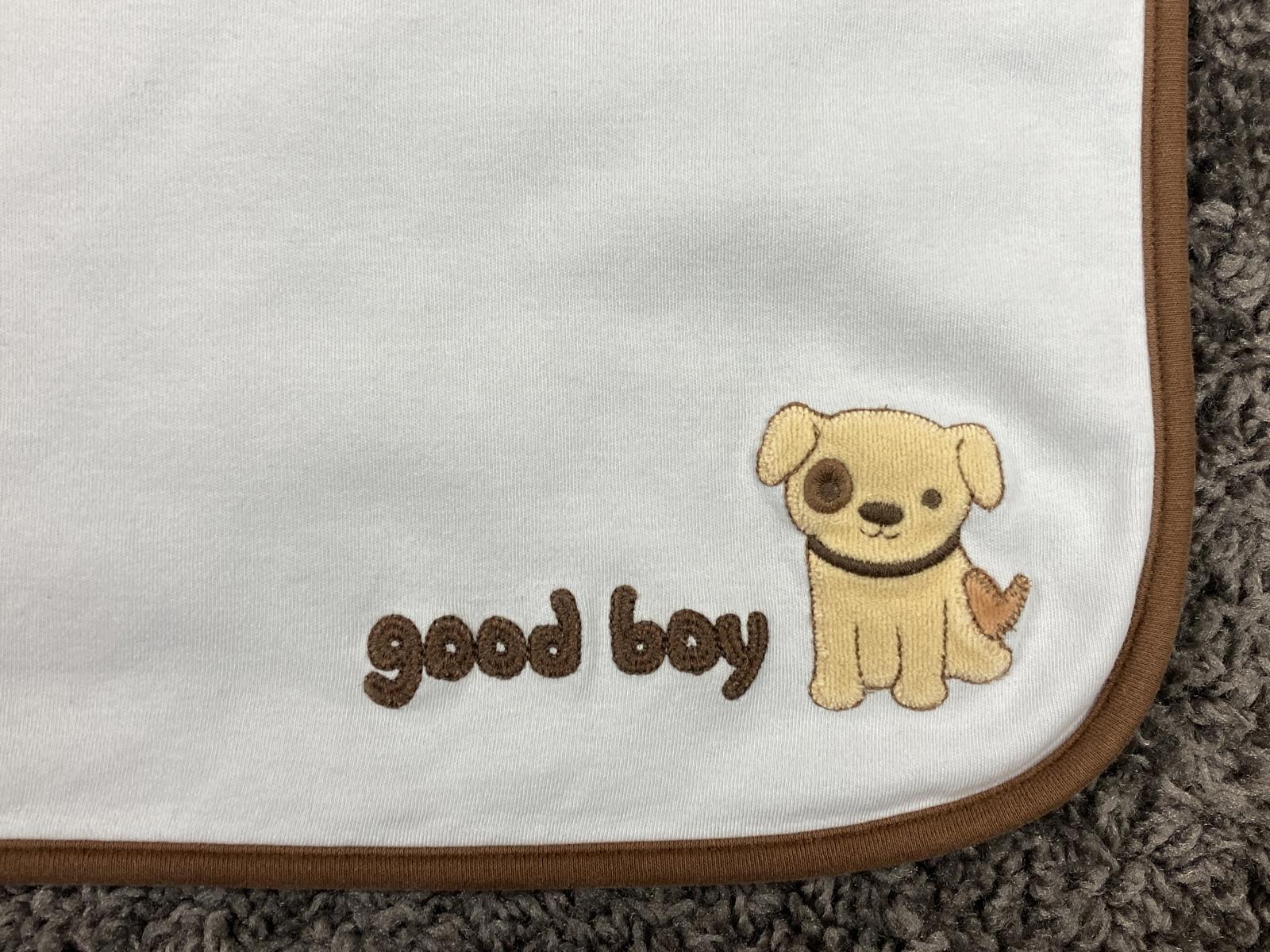 Vintage Gymboree Good Boy Puppy Lovey Blanket 2008