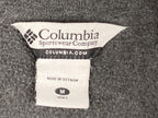 Columbia Mens Steens Mountain Full Zip Fleece Jacket Gray Charcoal Sz M
