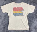 Rip Curl T-Shirt Men's Beige Surf Logo Graphic Short Sleeve Tee Sz L