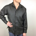 Steve Harvey Shirt Men's Celebrity Edition  Brown Plaid Sz M
