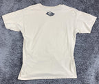 Rip Curl T-Shirt Men's Beige Surf Logo Graphic Short Sleeve Tee Sz L