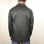 Steve Harvey Shirt Men's Celebrity Edition  Brown Plaid Sz M