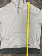 Nike Sportswear Hoodie Men's XL Gray Thumbholes Pullover Headphone Port