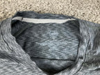 REI Co-op Womens Midweight Base Layer Top Gray Space Dye Lg Sleeve Thumbhole M