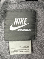 Nike Sportswear Hoodie Men's XL Gray Thumbholes Pullover Headphone Port