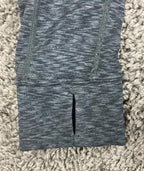 REI Co-op Womens Midweight Base Layer Top Gray Space Dye Lg Sleeve Thumbhole M