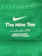 The Nike Tee Jalen Hurts #1 Eagles Youth L 14/16 Green T-Shirt