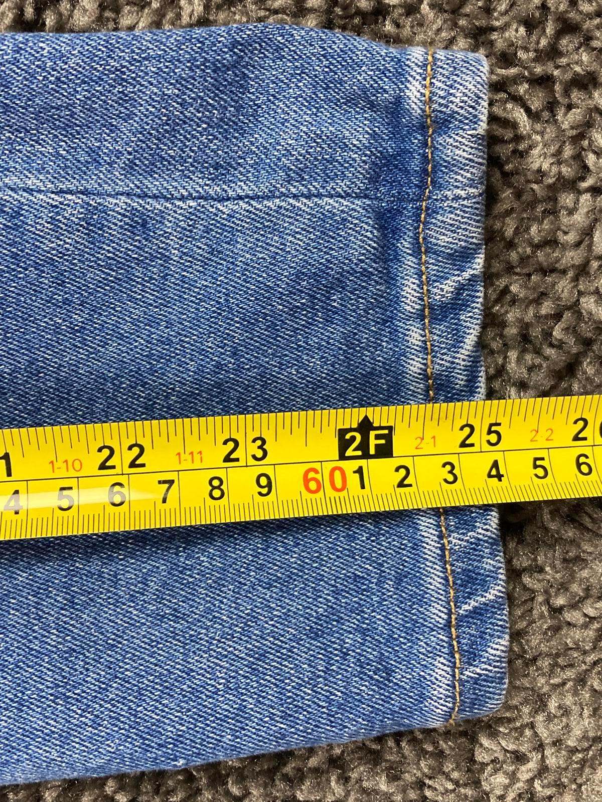 RE/DONE Blue Skinny Jeans Womens Size 27  Button Fly Distressed Knee Denim