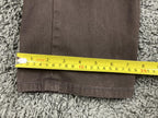 Halsey 44 Mens Pants Brown Cotton Stretch 5 Pocket Straight Leg Sz 32x30