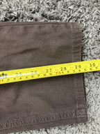 Halsey 44 Mens Pants Brown Cotton Stretch 5 Pocket Straight Leg Sz 32x30
