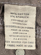Halsey 44 Mens Pants Brown Cotton Stretch 5 Pocket Straight Leg Sz 32x30