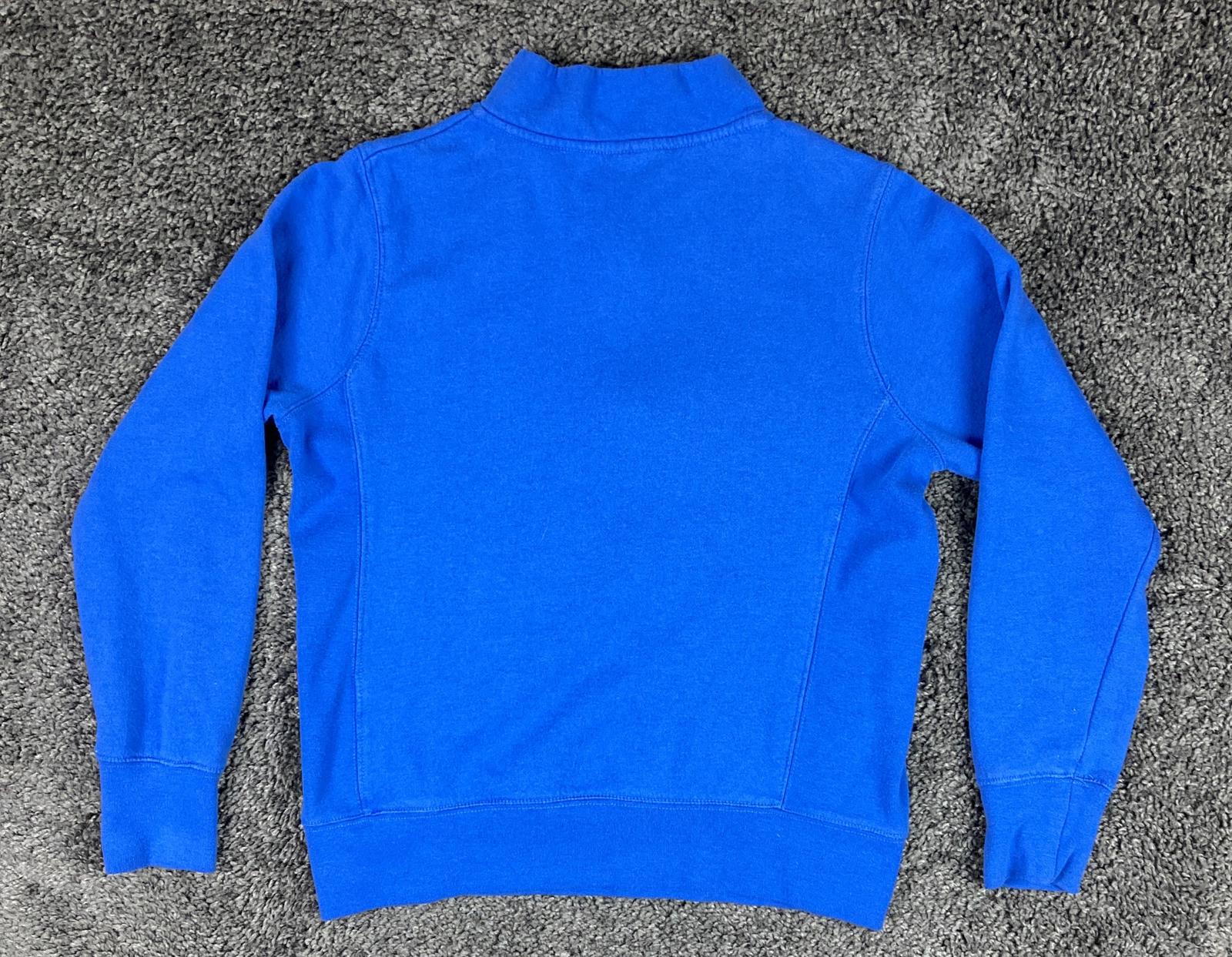 Rivalry Threads 91 UCLA Bruins Quarter Zip Sweatshirt Youth Sz Large 12/13 Blue