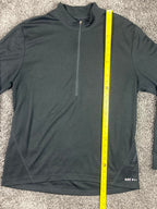 REI Co-op Pullover Quarter Zip Long Sleeve Performance Base Layer Black Size M
