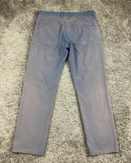 Travis Travis Mathew Open To Close Golf Pants Blue Performance Stretch Chino 32