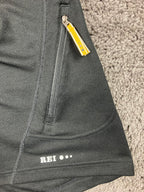REI Co-op Pullover Quarter Zip Long Sleeve Performance Base Layer Black Size M