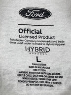 Ford Bronco Retro Ad Graphic T-Shirt Mens Large White