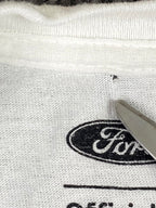 Ford Bronco Retro Ad Graphic T-Shirt Mens Large White