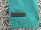 Alphalete Jogger Pants Mens Teal Green Zip Pockets Sz Medium