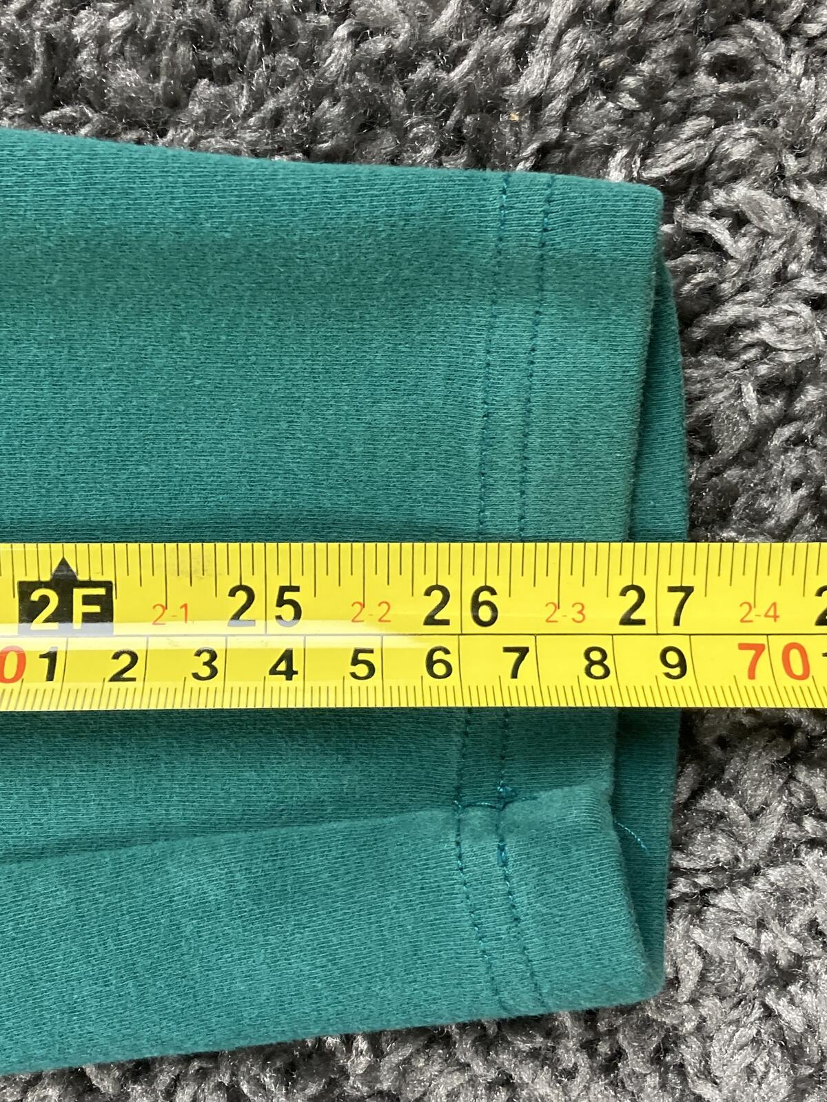 Alphalete Jogger Pants Mens Teal Green Zip Pockets Sz Medium