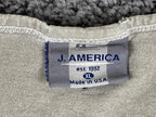 Vintage J America Alaska Tank Top Mens Beige Cotton Made in USA Sz XL