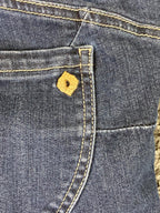 Democracy "Ab"solution Skinny Jeans Womens Size 16 Dark Wash Stretch