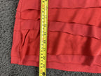 Vince Camuto Coral Tiered Ruffle Tank Top Blouse Sleeveless Career Party Sz S