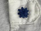 Ganesh Shirt Mens White Stretch Button Front Size XL