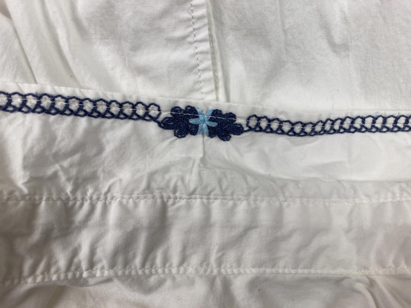 Ganesh Shirt Mens White Stretch Button Front Size XL