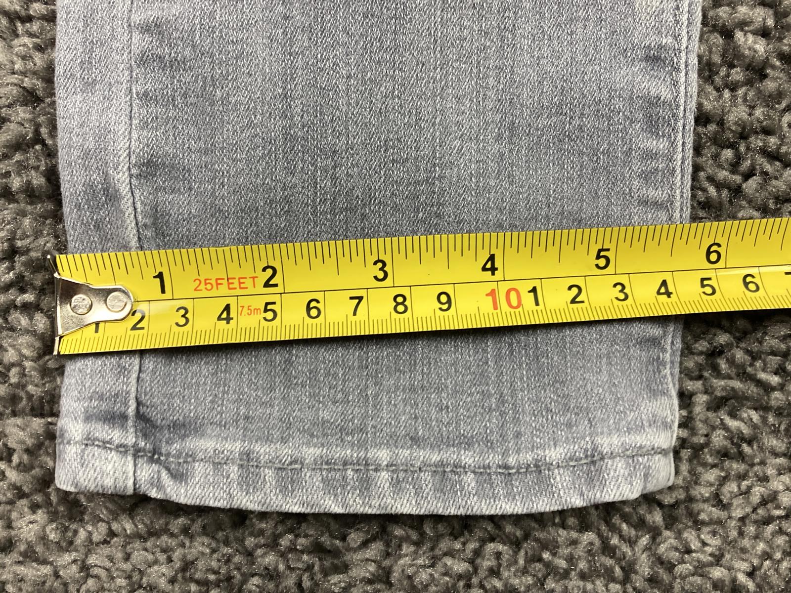 PAIGE Peg Skinny Jeans Women Size  27 Gray Stretch Denim