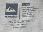 Quiksilver Waterman T Shirt Mens White Mele Kalikimaka Surfing Santa 2013 Sz M