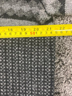 Club Room Men’s Nordic Fair Isle Chunky Knit Sweater Gray Wool Blend Size Large