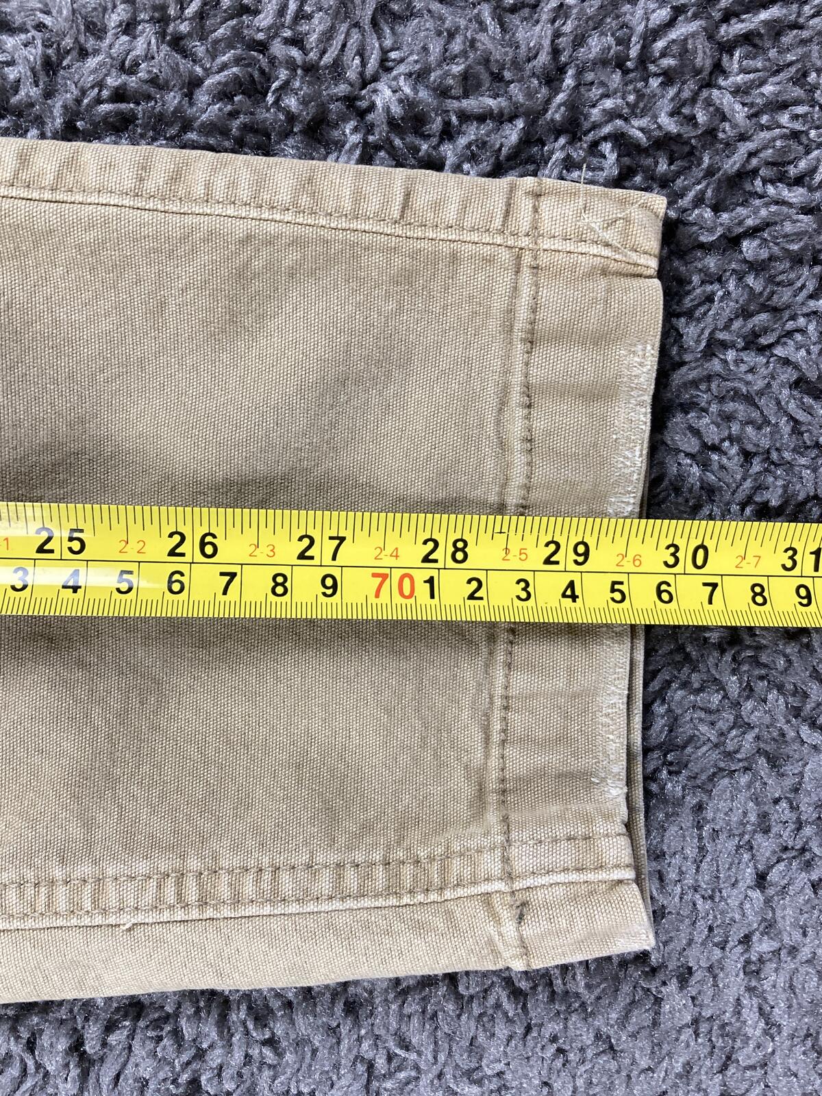 American Eagle Carpenter Pants Women's Khaki High Rise Straight Sz 2