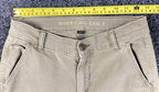 American Eagle Carpenter Pants Women's Khaki High Rise Straight Sz 2