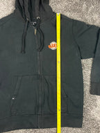 Antigua San Francisco Giants Zip Hoodie Mens XL Black Baseball Fleece Jacket