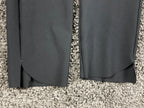 Athleta Metro Straight Capri Pants Womens Black High Rise Zipper Pockets Sz S