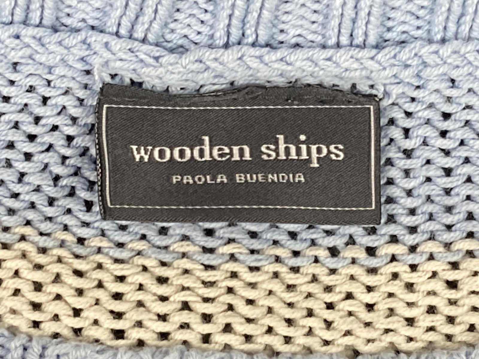 Wooden Ships Flower Market Crew Sweater Womens XL Pastel Cotton Acrylic Pullover