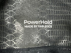 Fabletics PowerHold High Waisted Leggings Metallic Snakeskin Python Pockets Grey