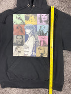 Taylor Swift Eras Tour 2023 Hoodie Unisex Size Medium Black Pullover
