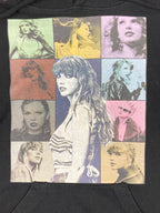 Taylor Swift Eras Tour 2023 Hoodie Unisex Size Medium Black Pullover