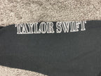 Taylor Swift Eras Tour 2023 Hoodie Unisex Size Medium Black Pullover