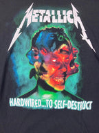 Metallica Hardwired To Self-Destruct World Wired Tour 2018-19 T-Shirt Mens Sz M