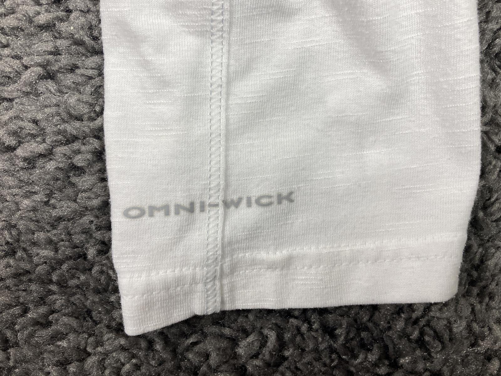Columbia Omni Wick Lightweight Hooded Pullover Woman's Size Large White