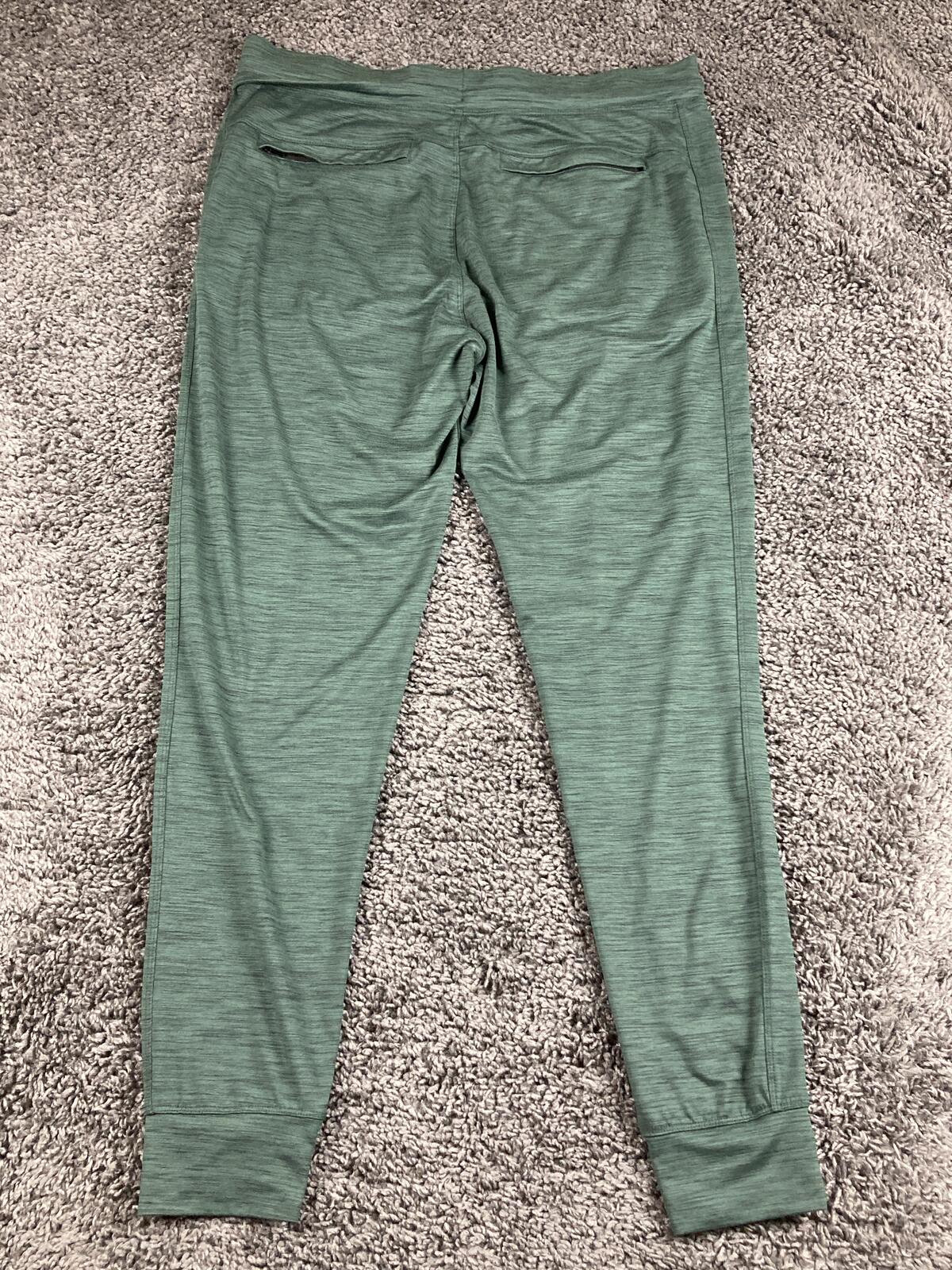 Born Primitive Men's Rest Day Joggers Green Athletic Workout Pants Training XL
