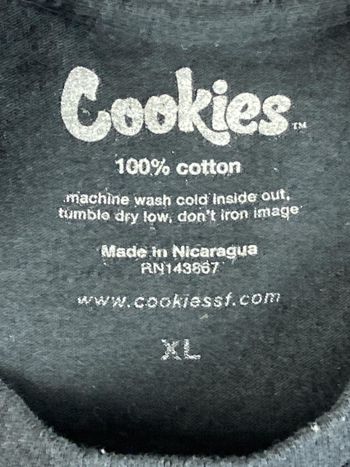 Cookies SF High Grade Genetics T-Shirt Mens Black Graphic Tee Streetwear Sz XL