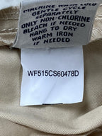 Faconnable Women's Chino Pants Beige Stretch Cotton Straight Leg Size 6