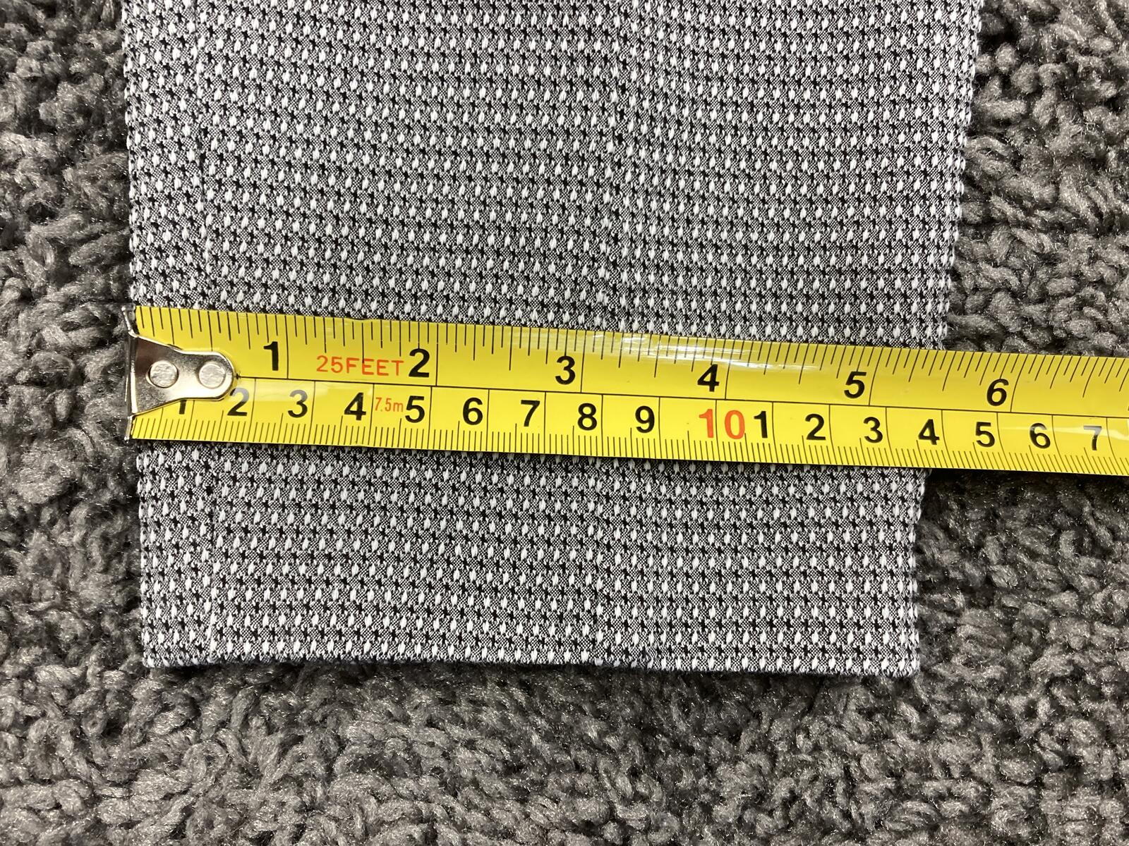 HUGO Hugo Boss Hevas Slim Fit Dress Pants Women’s 6 Grey Micro Check Cropped