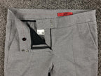 HUGO Hugo Boss Hevas Slim Fit Dress Pants Women’s 6 Grey Micro Check Cropped