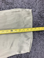 Rachel Zoe Satin Cargo Pants Champagne Beige Wide Leg Pockets Womens Medium M