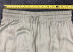 Rachel Zoe Satin Cargo Pants Champagne Beige Wide Leg Pockets Womens Medium M