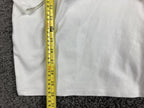 Zara White One Shoulder Mini Dress Long Sleeve Draped Gathered Party Sexy Size M